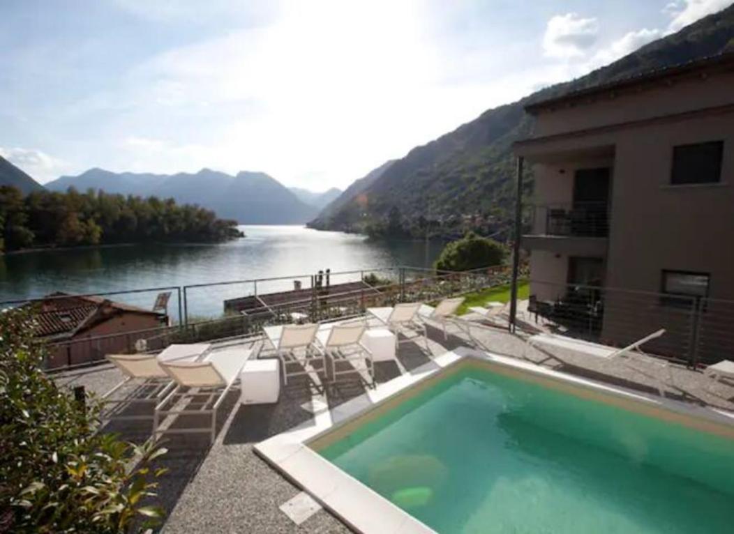 Appartamento Mulino Residence Comacina オッスッチョ エクステリア 写真