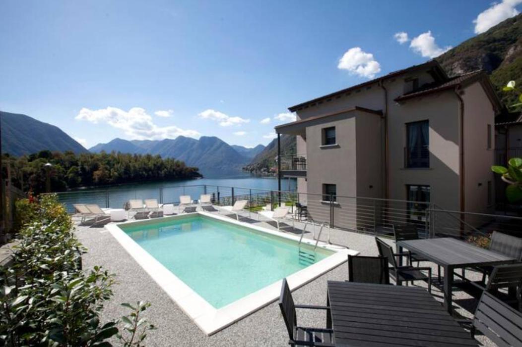 Appartamento Mulino Residence Comacina オッスッチョ エクステリア 写真
